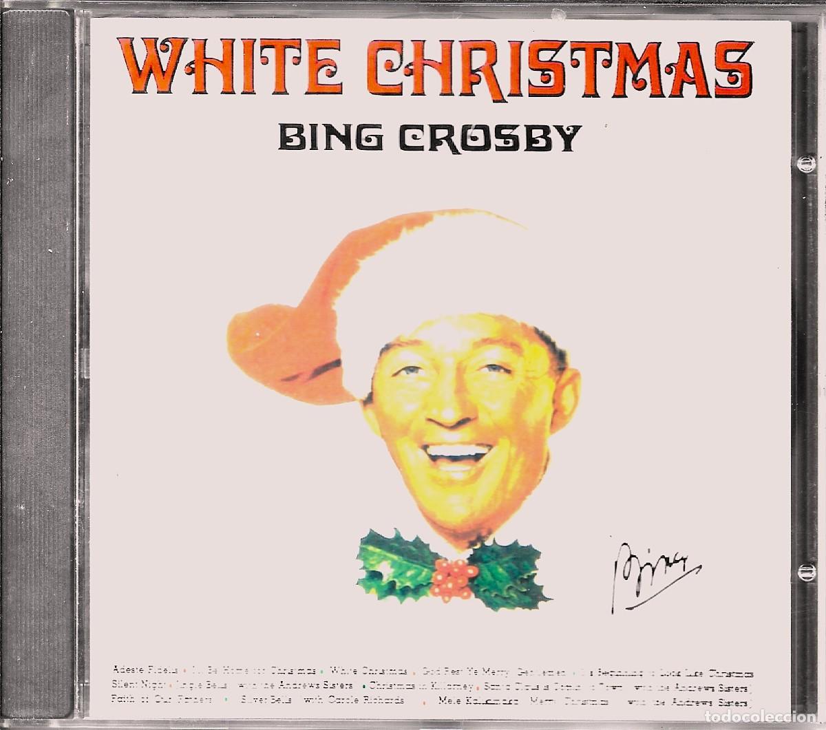 CDs de m&uacute;sica: CD WHITE CHRISTMAS DE BING CROSBY 12 CANCIONES NAVIDE&Ntilde;AS