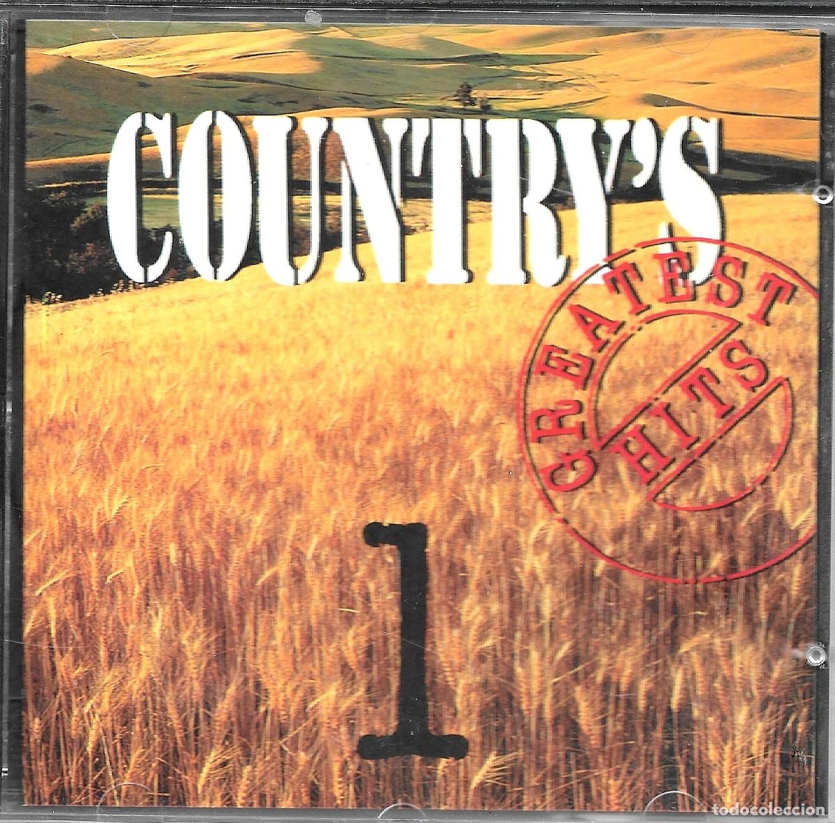 CDs de m&uacute;sica: 4 CD'S DE COUNTRY'S GREATEST HITS 46 CANCIONES 14 EN CADA CD