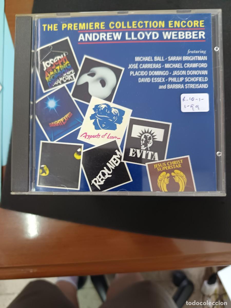 CDs de m&uacute;sica: THE PREMIERE COLLECTION ENCORE. ANDREW LLOYD WEBBER