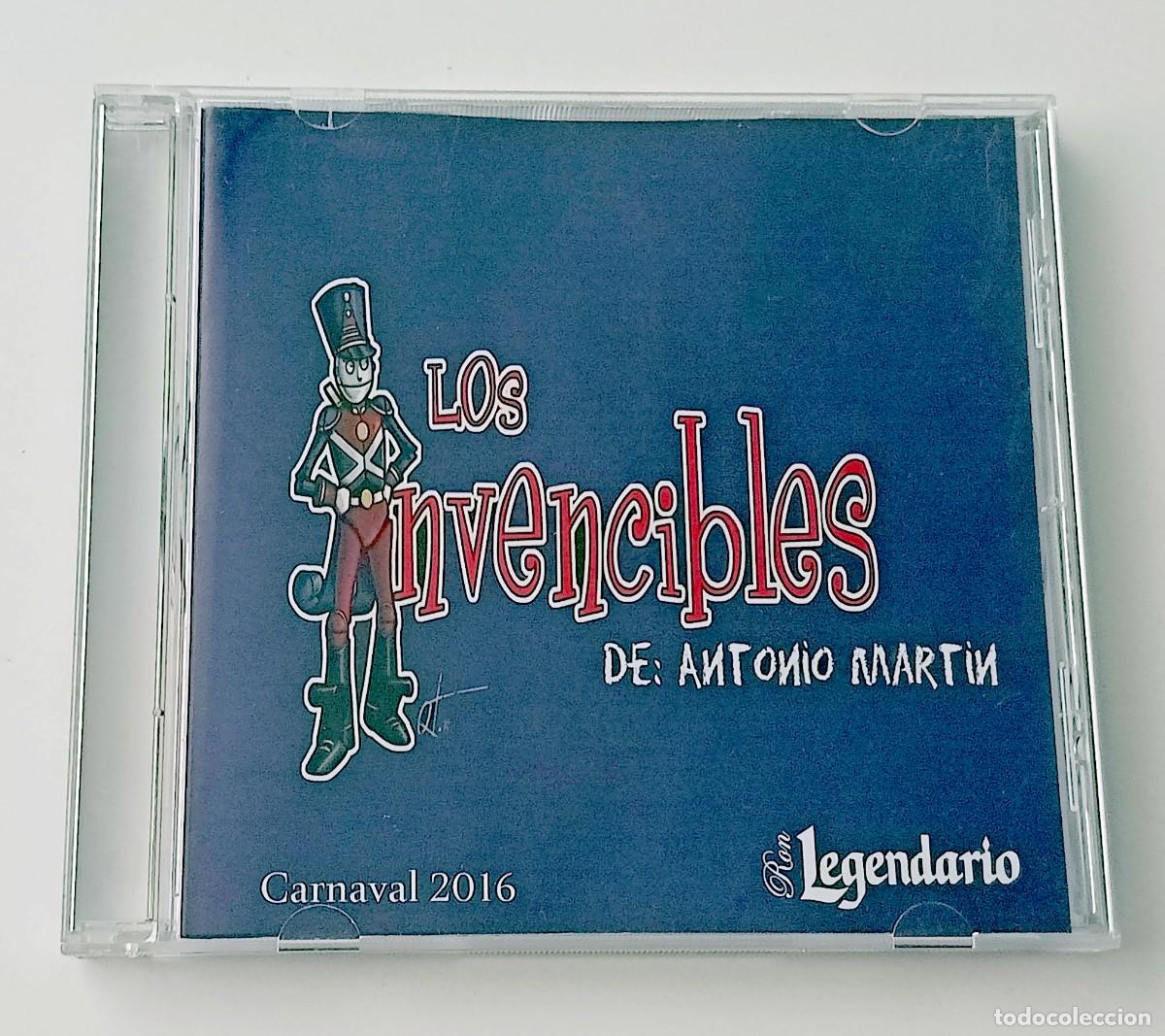 CD di Musica: CARNAVAL DE CADIZ 2016 - CD COMPARSA LOS INVENCIBLES (ANTONIO MARTIN)