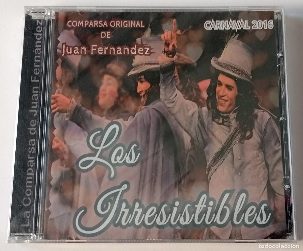 CDs de m&uacute;sica: CARNAVAL DE CADIZ 2016 - CD COMPARSA LOS IRRESISTIBLES - Foto 1