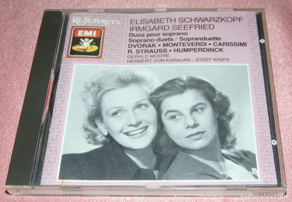 CD de M&uacute;sica: MONTEVERDI - CARISSIMI - DVORAK - HUMPERDINCK - STRAUSS - VON KARAJAN - SCHWARZKOPF - SEEFRIED - CD