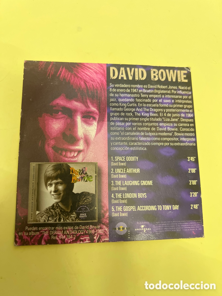 CDs de m&uacute;sica: T1/D3/69. David Bowie Grandes Exitos CD - Foto 2