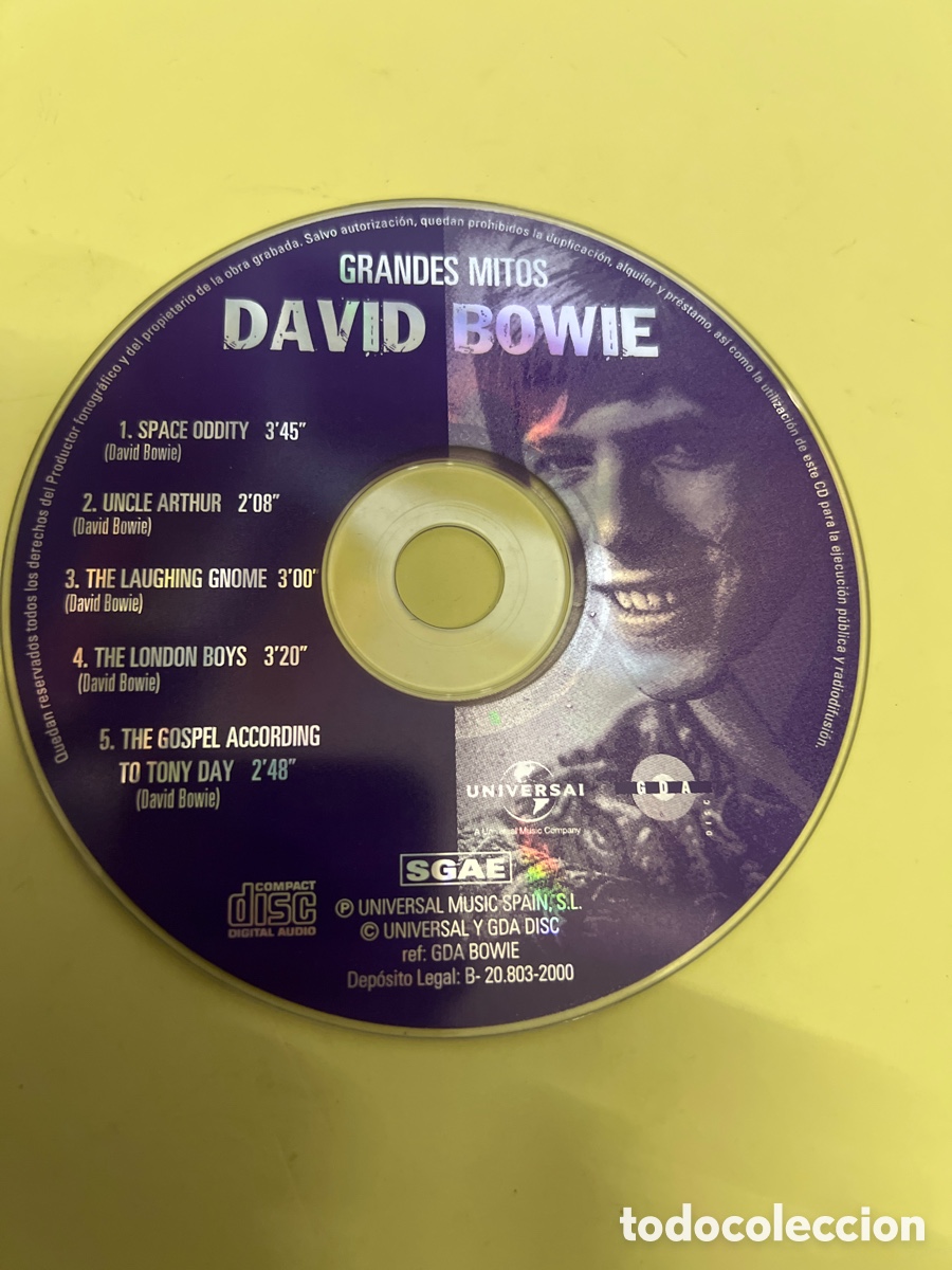 CDs de m&uacute;sica: T1/D3/69. David Bowie Grandes Exitos CD - Foto 3
