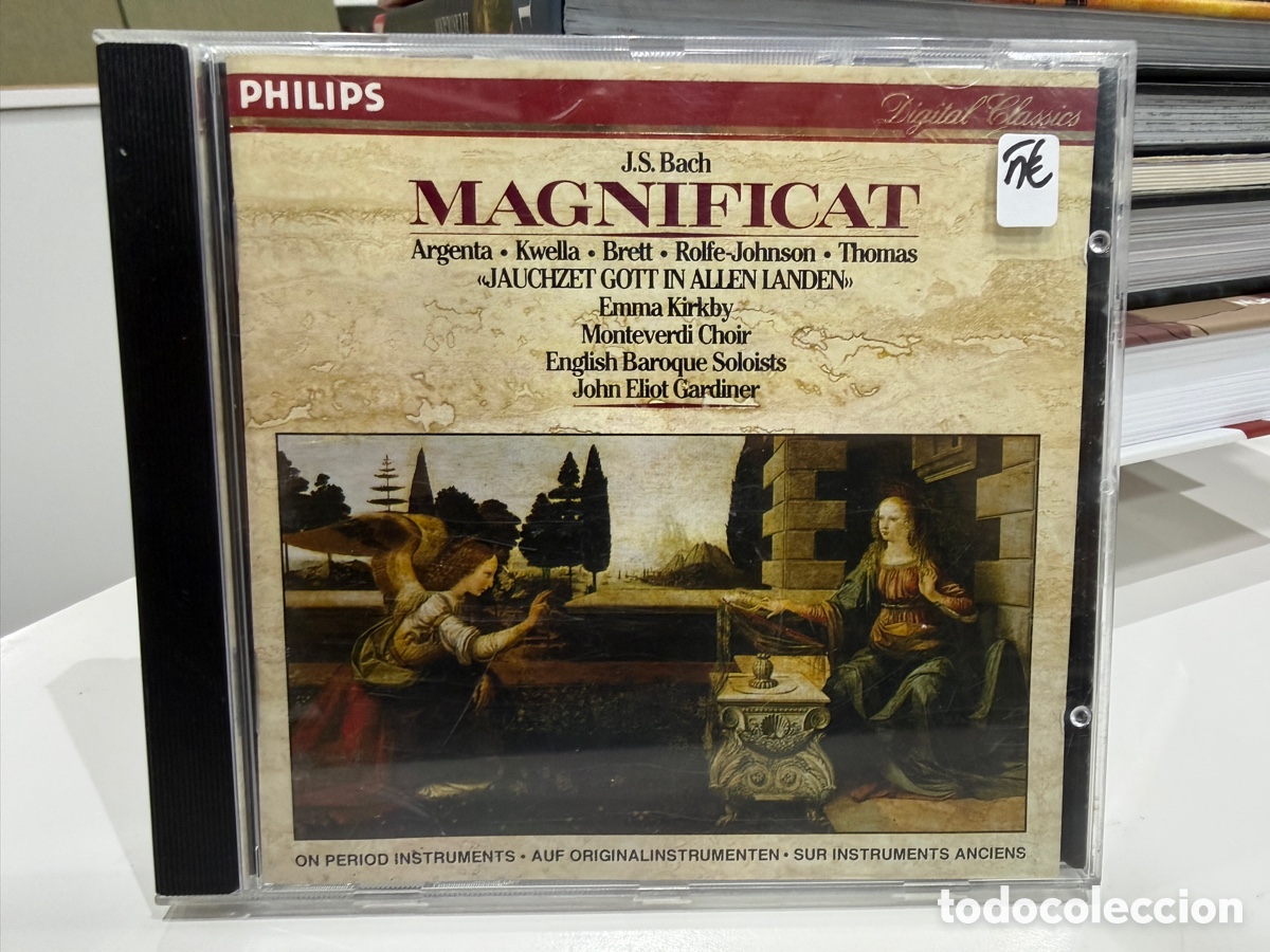 CDs de m&uacute;sica: Bach - John Eliot Gardiner - Magnificat / &rdquo;Jauchzet Gott In Allen Landen&rdquo; (CD)