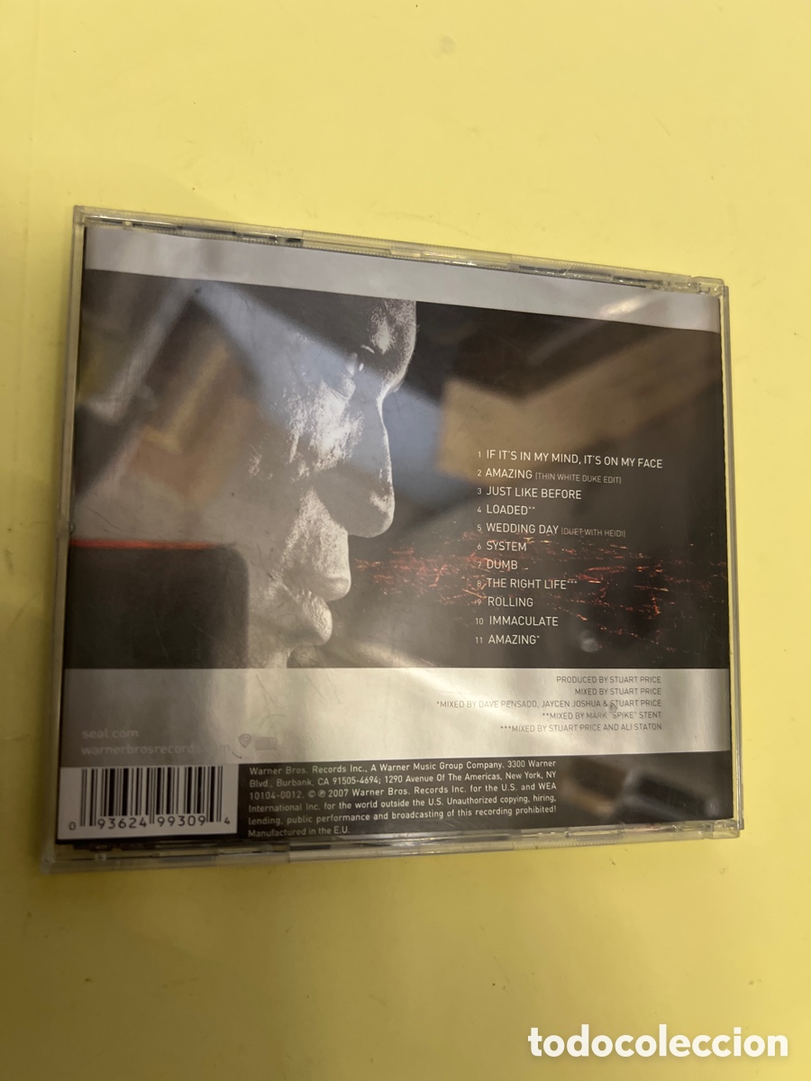 CDs de m&uacute;sica: T1/D3/77. System (CD Album) - Seal - Foto 2