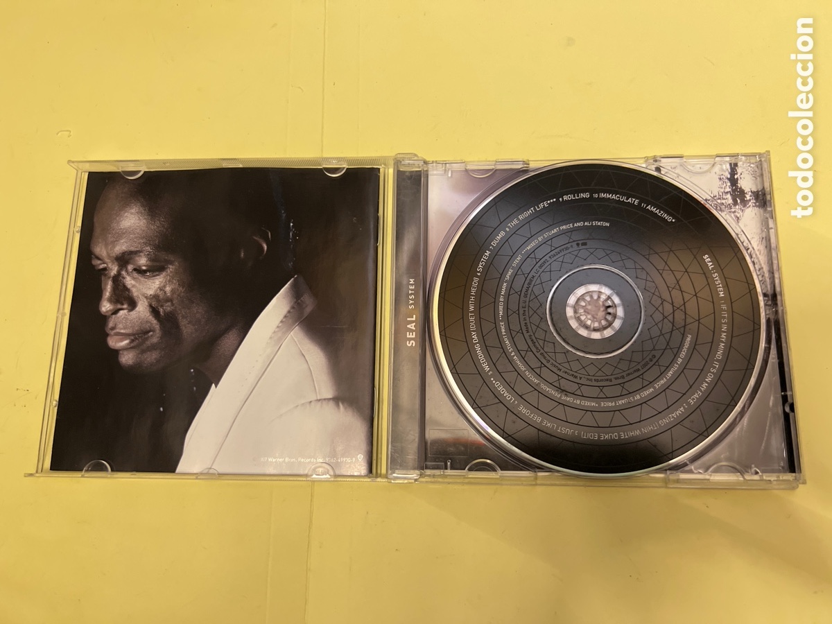 CDs de m&uacute;sica: T1/D3/77. System (CD Album) - Seal - Foto 3