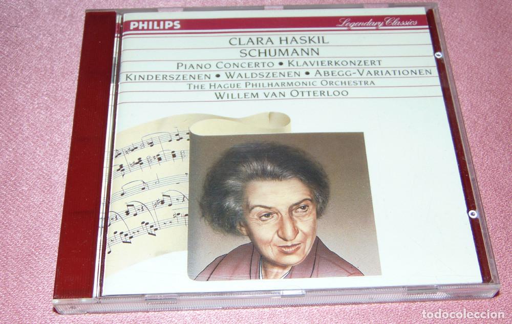 CDs de m&uacute;sica: SCHUMANN - PIANO CONCERTO OP. 54 - CLARA HASKIL -DIR. WILLEM VAN OTTERLOO - CD ALBUM MADE IN GERMANY