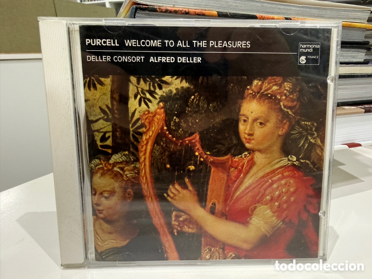 CDs de m&uacute;sica: Purcell - Deller Consort / Alfred Deller - Welcome To All The Pleasures - Odes (CD)