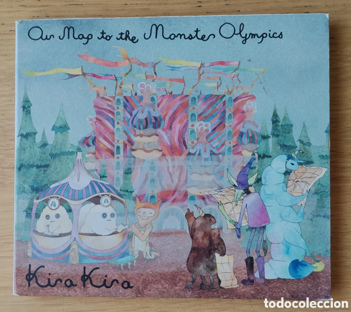 CDs de m&uacute;sica: KIRA KIRA : &rdquo; OUR MAP TO THE MONSTER OLYMPICS&rdquo; CD 2008 - LEFTFIELD - ABSTRACT - EXPERIMENTAL