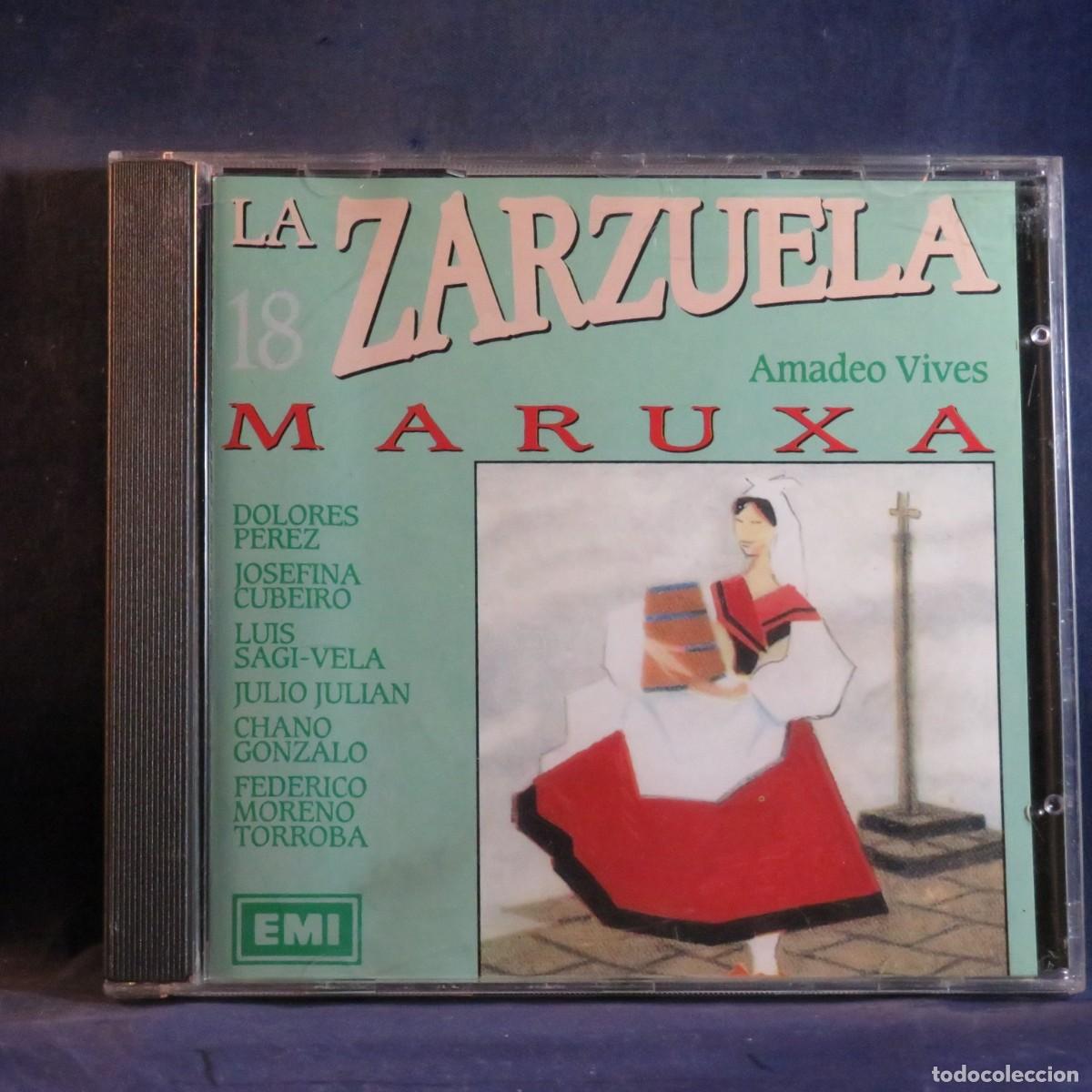 CDs de m&uacute;sica: AMADEO VIVES, DOLORES PEREZ, JOSEFINA CUBEIRO (+ VARIOS) &ndash; MARUXA - CD