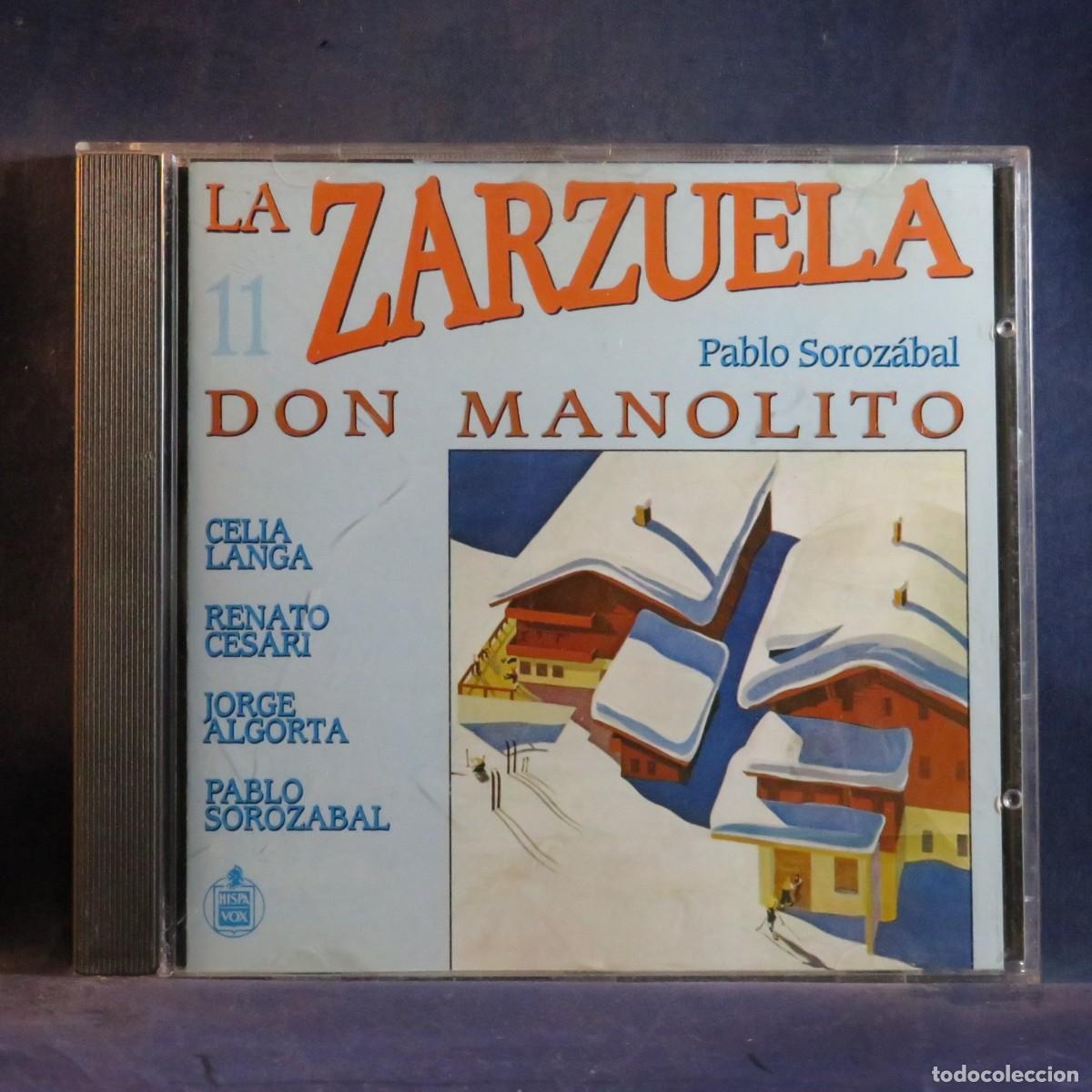 CDs de m&uacute;sica: PABLO SOROZ&Aacute;BAL - ANSELMO C. CARRENO* - LUIS FERN&Aacute;NDEZ DE SEVILLA &ndash; DON MANOLITO - CD