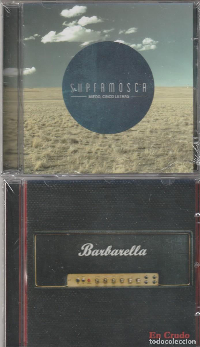 CDs de m&uacute;sica: Supermosca &ndash; Miedo, Cinco Letras-CD- CD, Mini-Album + BARBARELLA / EN CRUDO - BOULEVARD RECORDS