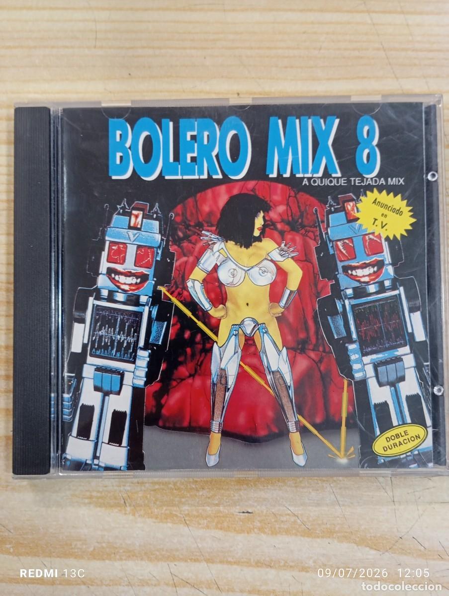 CDs de m&uacute;sica: Cd - Bolero Mix 8 - Blanco y Negro 1991