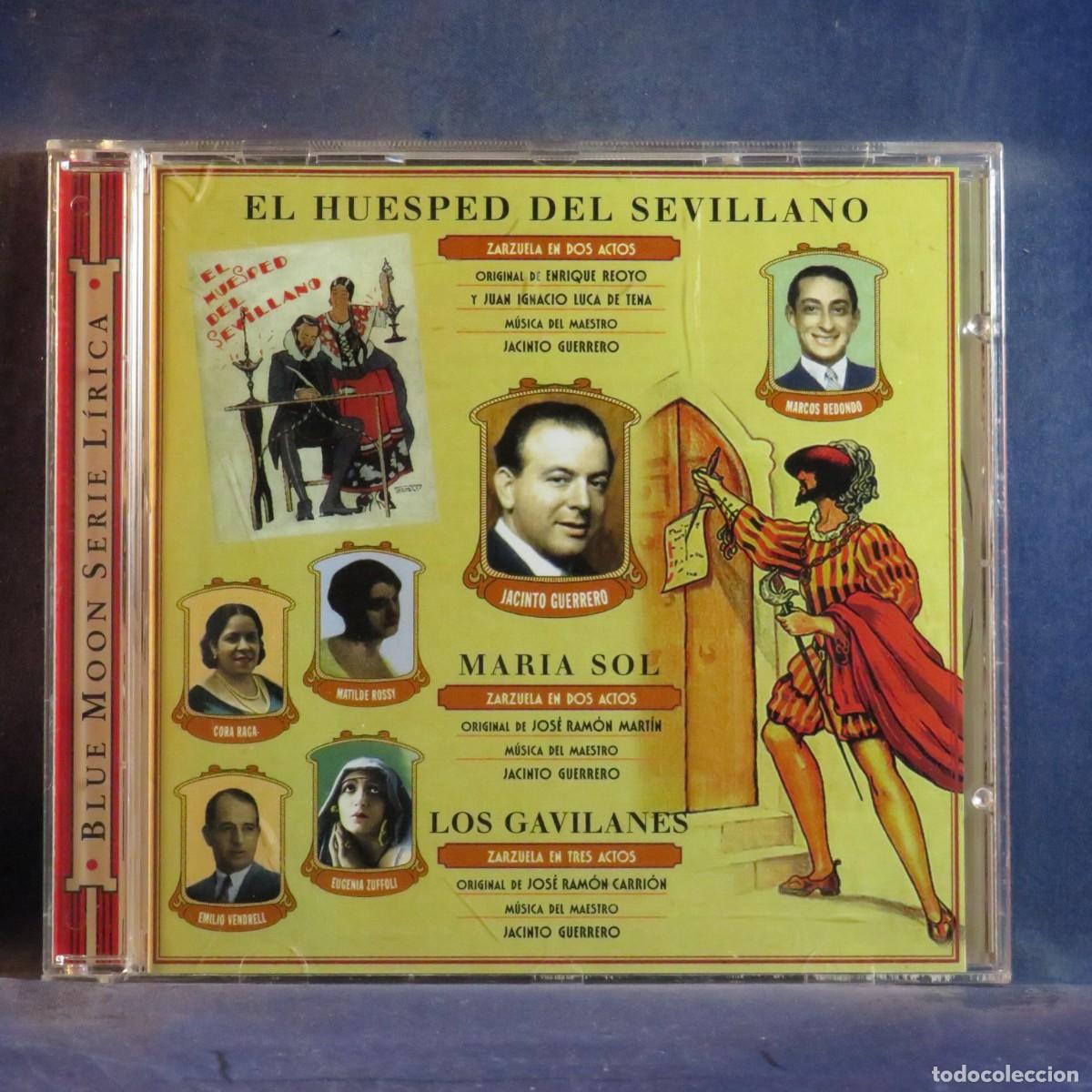 CDs de m&uacute;sica: JACINTO GUERRERO, ENRIQUE REOYO, JUAN IGNACIO LUCA DE TENA &ndash; EL HU&Eacute;SPED DEL SEVILLANO - CD