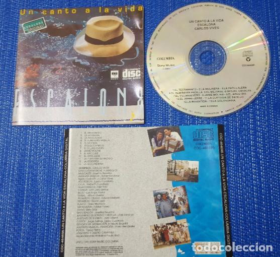CDs de m&uacute;sica: CARLOS VIVES ** Escalona: Un Canto A La Vida ** 1991 COLOMBIA CD