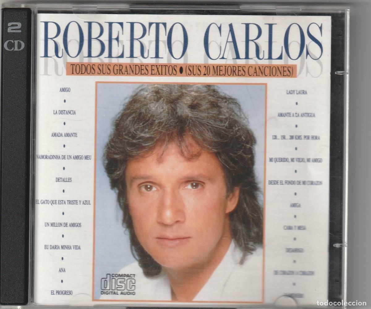 CDs de m&uacute;sica: ROBERTO CARLOS - TODOS SUS GRANDES EXITOS (2 X CD COLUMBIA 1988)