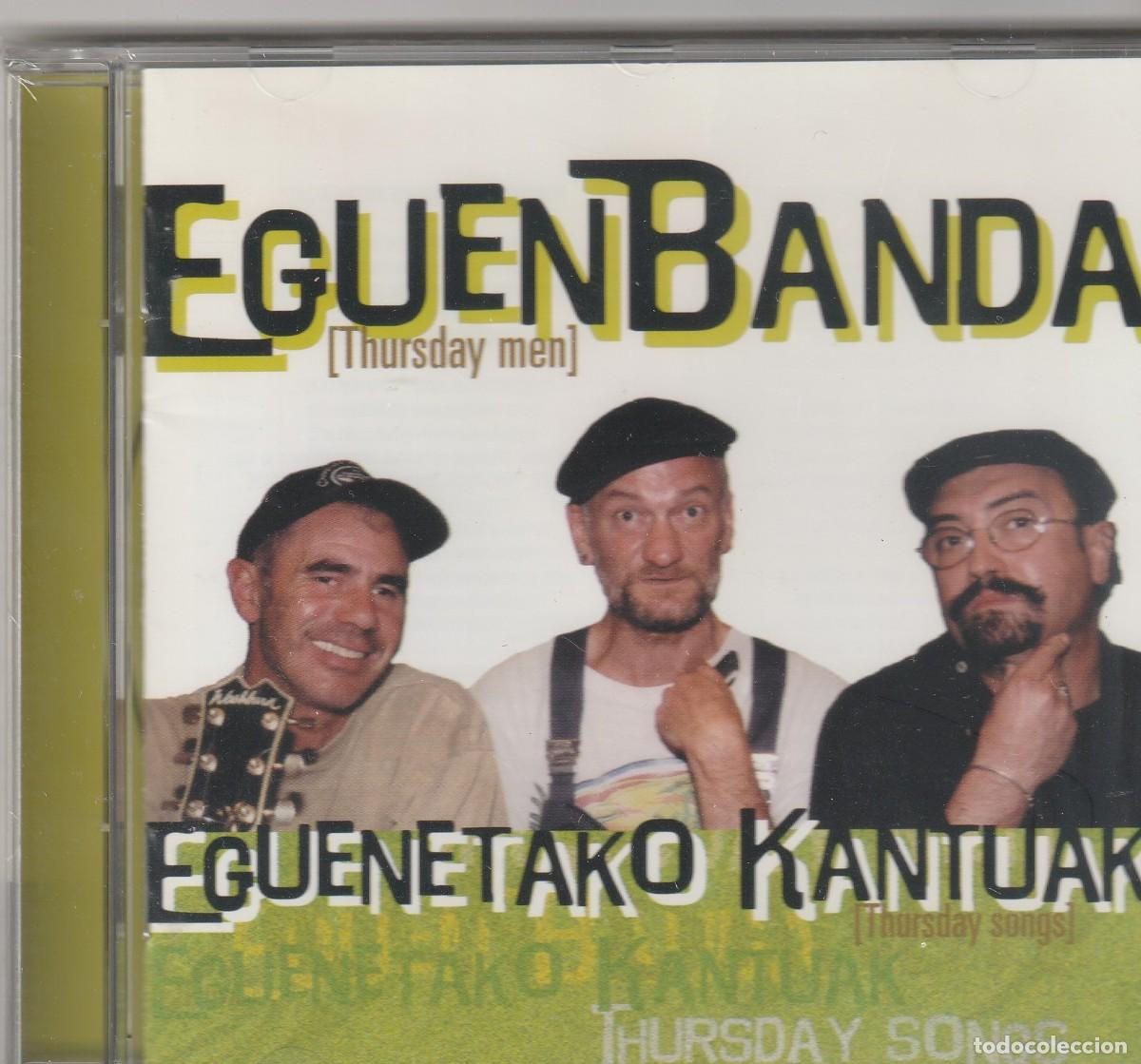 CDs de m&uacute;sica: Eguenbanda-Eguentako Kantuak- Formato: CD de audio
