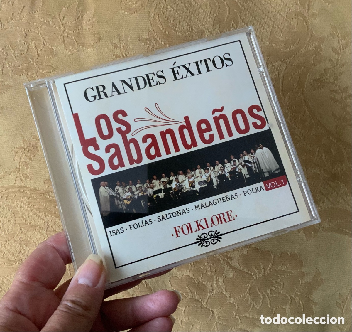 CDs de m&uacute;sica: CD LOS SABANDE&Ntilde;OS GRANDES &Eacute;XITOS - Foto 5