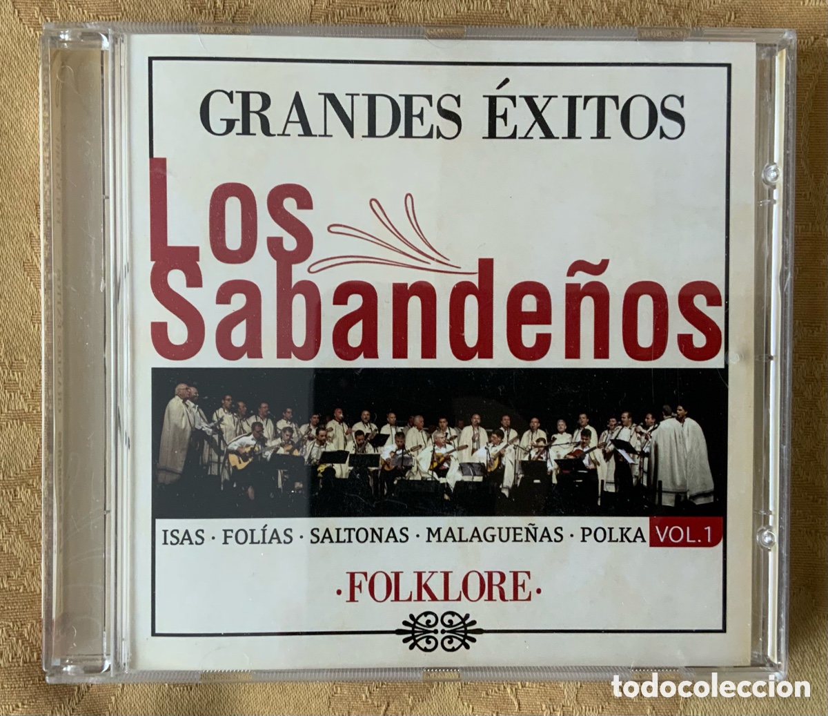 CDs de m&uacute;sica: CD LOS SABANDE&Ntilde;OS GRANDES &Eacute;XITOS - Foto 1