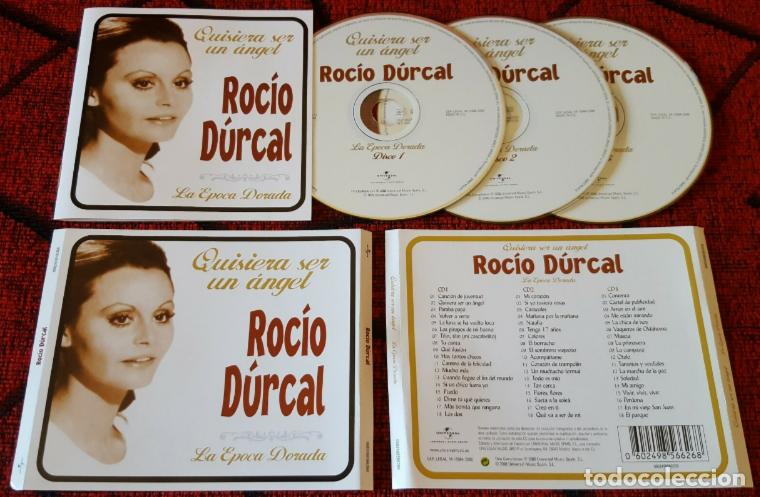 CDs de m&uacute;sica: ROCIO DURCAL ** Quisiera Ser Un Angel: La Epoca Dorada ** TRIPLE CD 2006