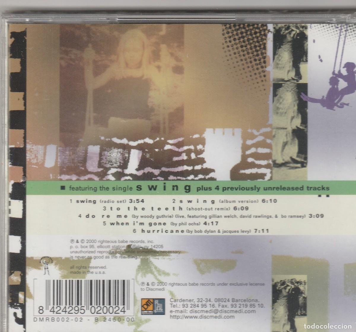 CDs de m&uacute;sica: Ani DiFranco &ndash; Swing Set-2000-CD-Folk Rock - Foto 2