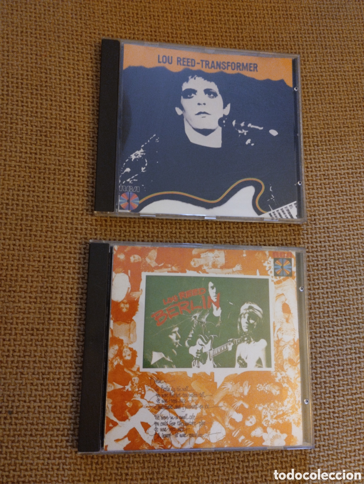 CDs de m&uacute;sica: Lote cds Lou Reed Transformer y Berlin
