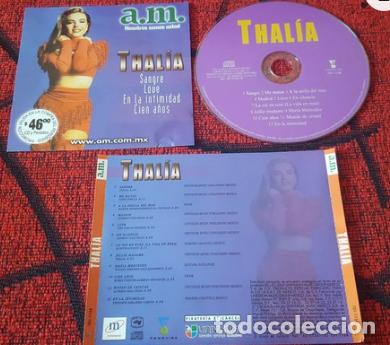 CDs de m&uacute;sica: THALIA ** A.M. ** 2003 MEXICO CD