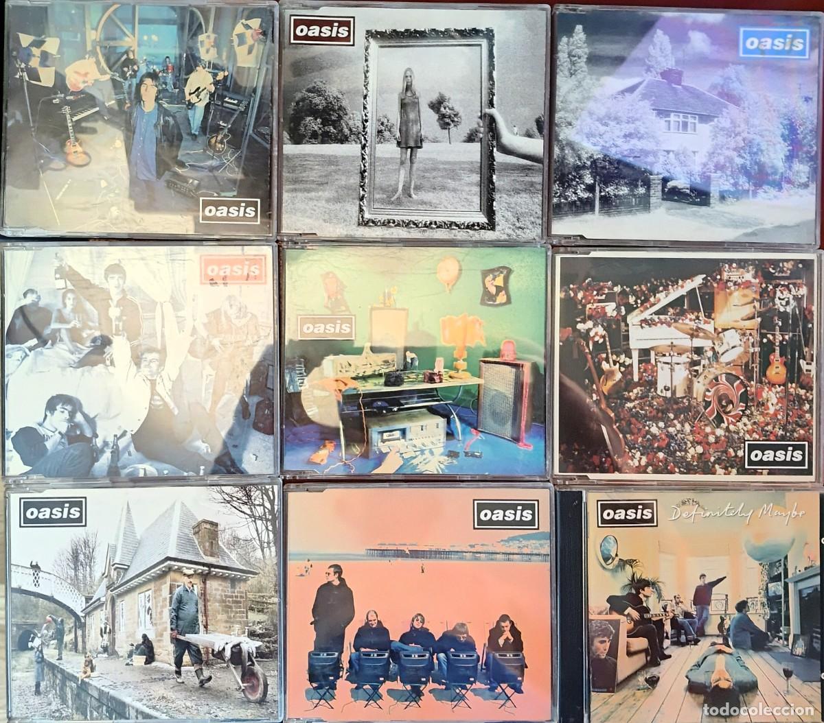 CDs de m&uacute;sica: Lote OASIS, CD + 10 CD singles. Digipac. - Foto 1