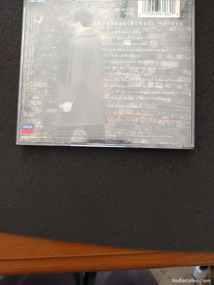 CDs de m&uacute;sica: ANDREAS SHOLL. HEROES - Foto 2