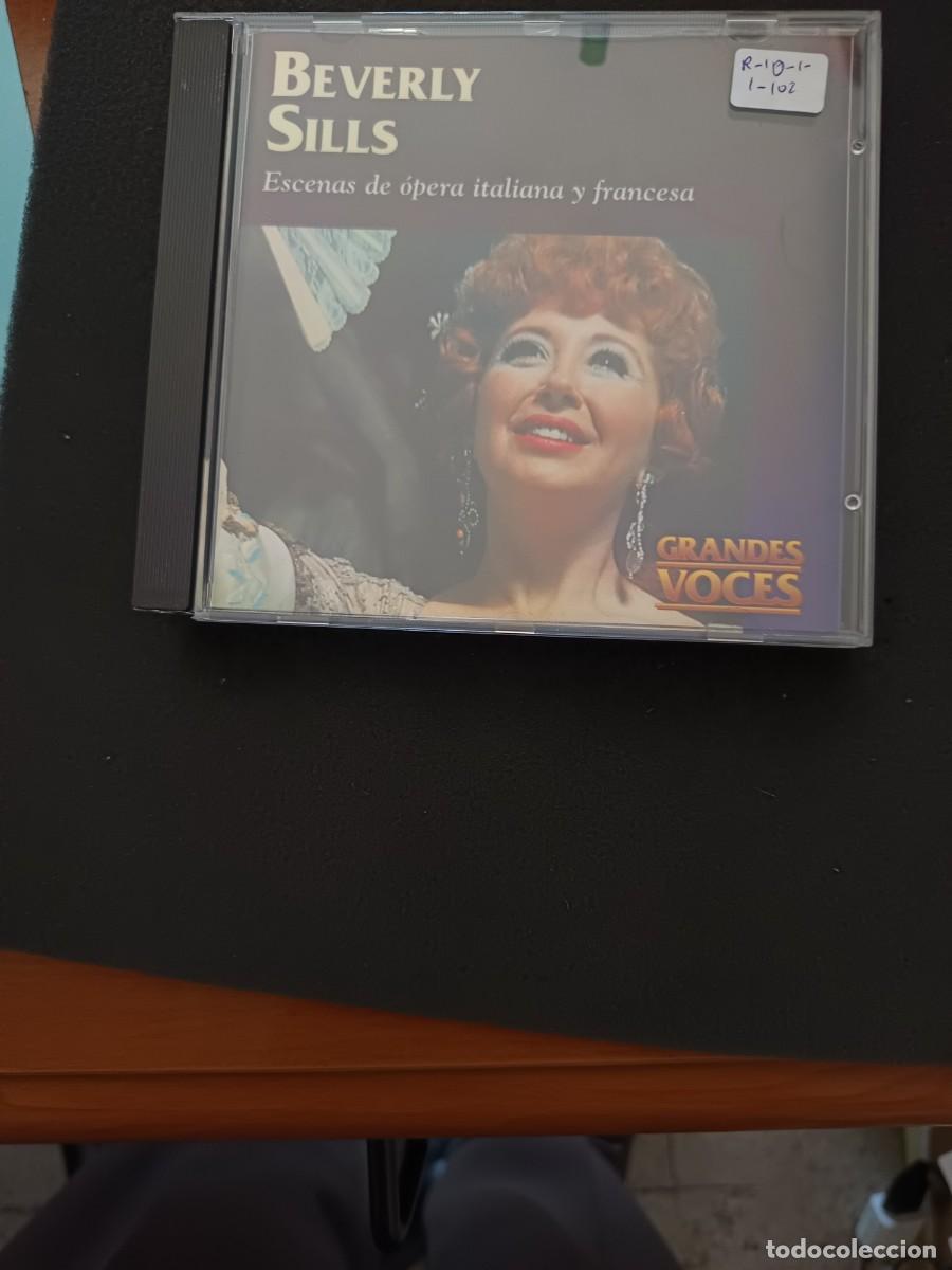 CDs de m&uacute;sica: BEVERLY SILLS. ESCENAS DE &Oacute;PERA ITALIANA Y FRANCESA (GRANDES VOCES)