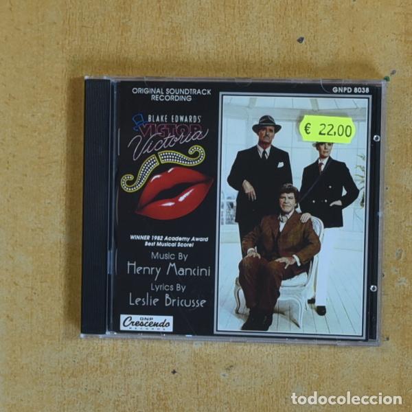 CDs de m&uacute;sica: HENRY MANCINI - VICTOR AND VICTORIA - CD