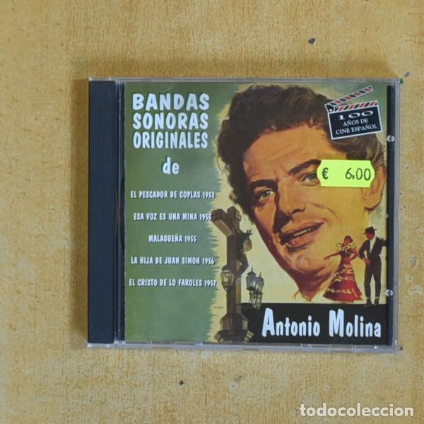 CDs de m&uacute;sica: ANTONIO MOLINA - BANDAS SONORAS ORIGINALES - CD