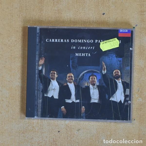 CDs de m&uacute;sica: CARRERAS / DOMINGO / PAVAROTTI - IN CONCERT - CD