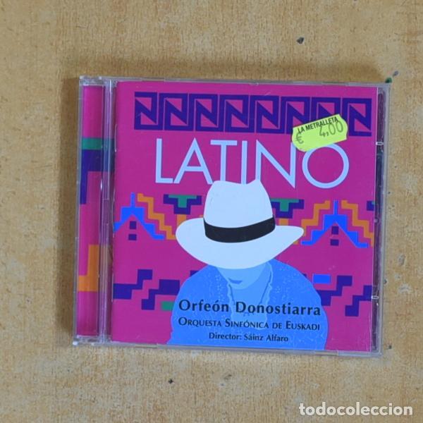 CDs de m&uacute;sica: ORFEON DONOSTIARRA - LATINO - CD