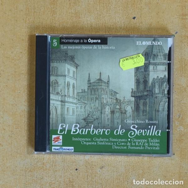 CDs de m&uacute;sica: ROSSINI - EL BARBERO DE SEVILLA - CD