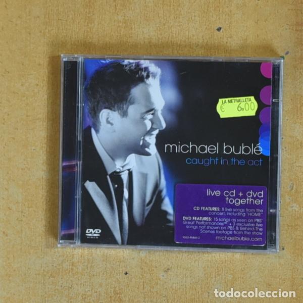 CDs de m&uacute;sica: MICHAEL BUBLE - CAUGHT IN THE ACT - CD