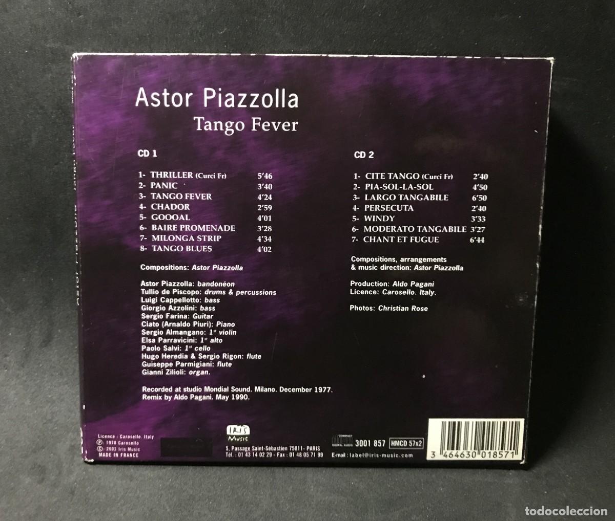 CDs de m&uacute;sica: Astor Piazzolla &ndash; Tango Forever - 2 CD Digipack - Iris Music - Foto 2