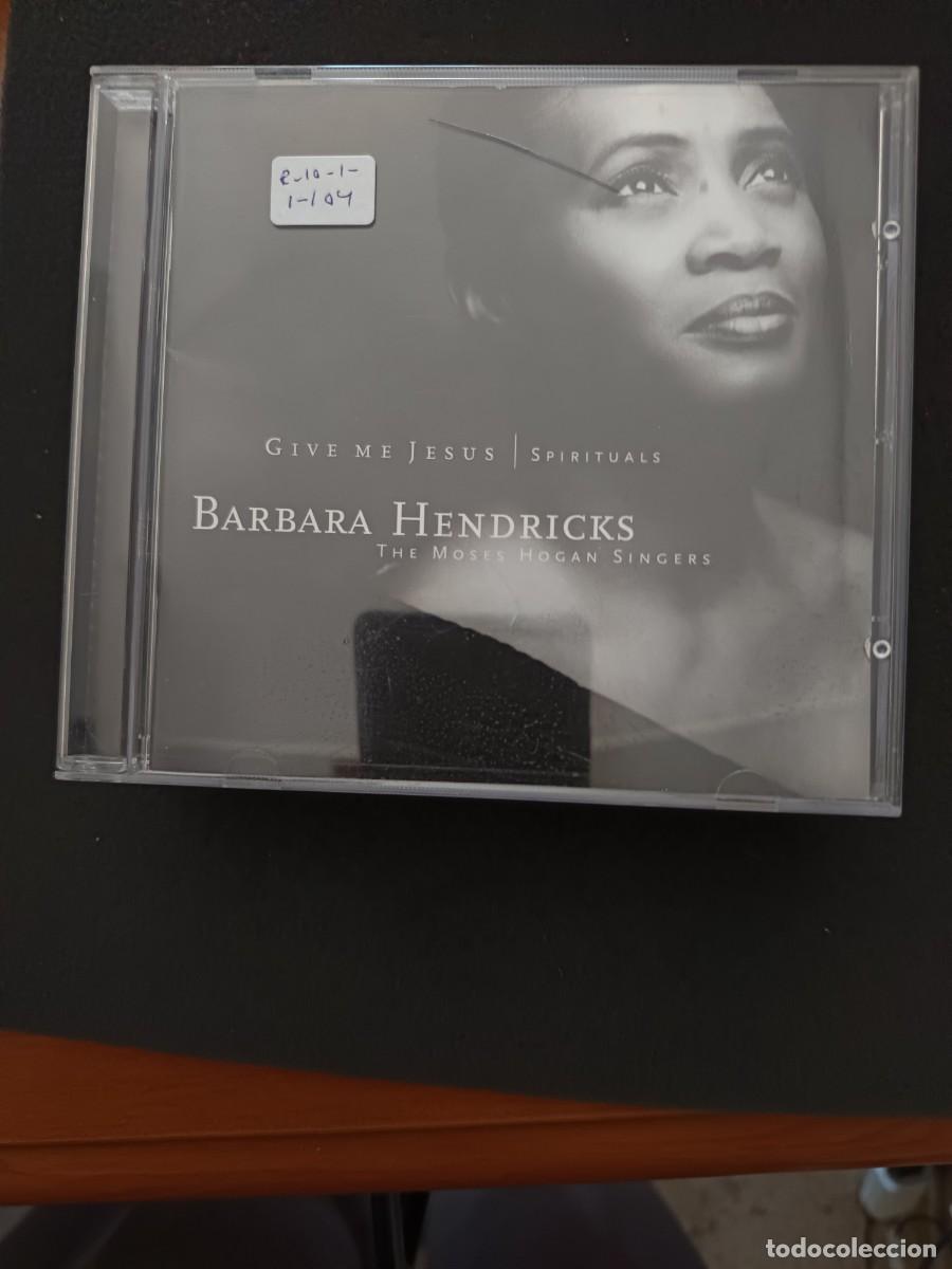 CDs de m&uacute;sica: BARBARA HENDRICKS. GIVE ME JESUS, SPIRITUALS