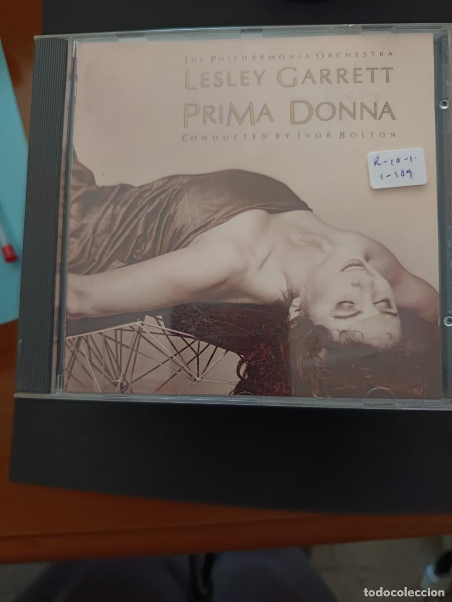 CDs de m&uacute;sica: LESLEY GARRETT. PRIMA DONNA. DIR: IVOR BOLTON. THE PHILHARMONIA ORCHESTRA