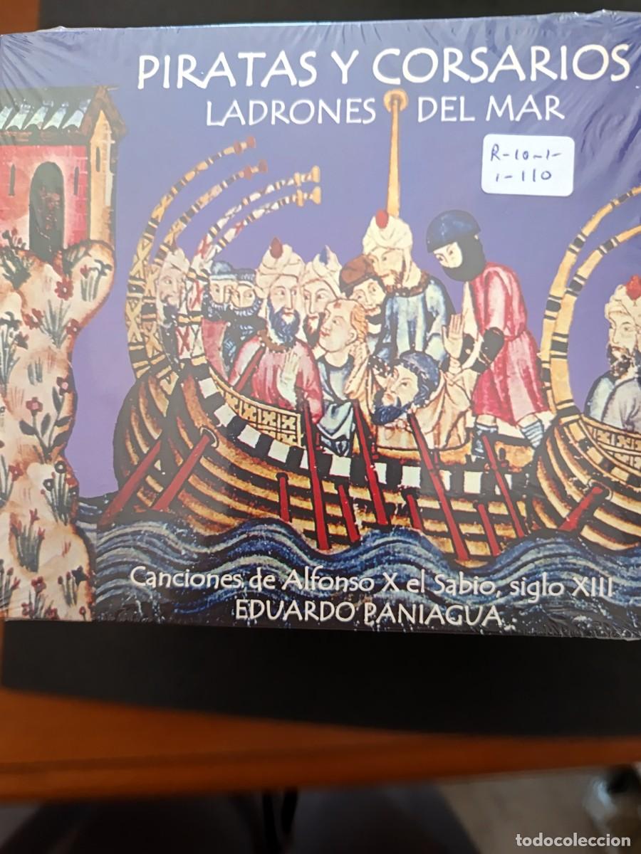 CDs de m&uacute;sica: PIRATAS Y CORSARIOS. LADRONES DEL MAR. CANCIONES DE ALFONSO X EL SABIO, SIGLO XIII. EDUARDO PANIAGUA