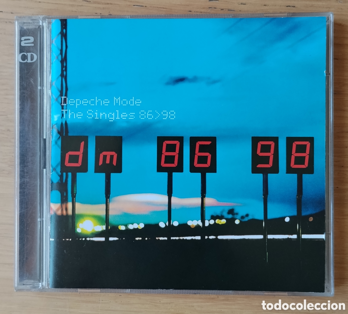 CDs de m&uacute;sica: DEPECHE MODE: &rdquo;THE SINGLES 86 -98&rdquo; DOBLE CD 1998 - SYNTH-POP