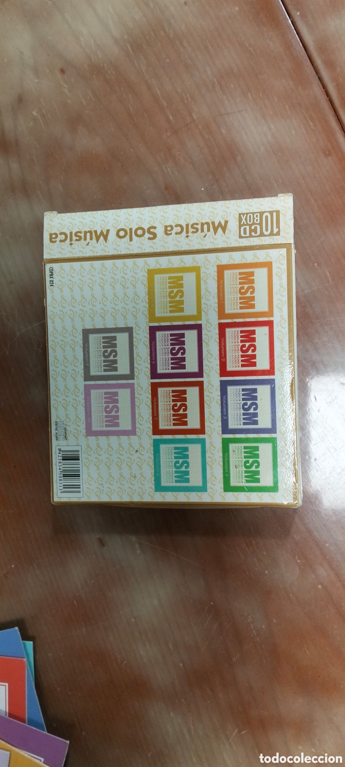CDs de m&uacute;sica: Msm m&uacute;sica solo musica. Caja 10 cd