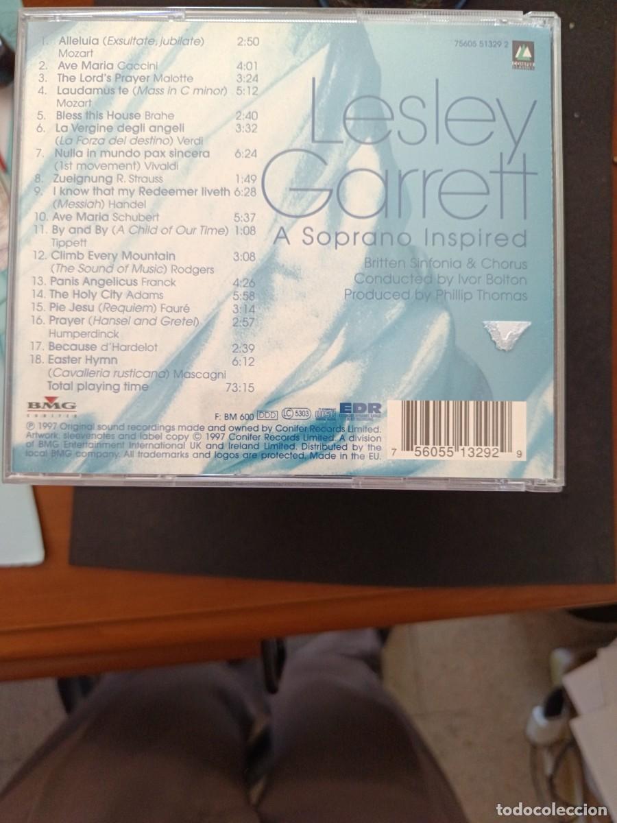 CDs de m&uacute;sica: LESLEY GARRETT. A SOPRANO INSPIRED - Foto 2