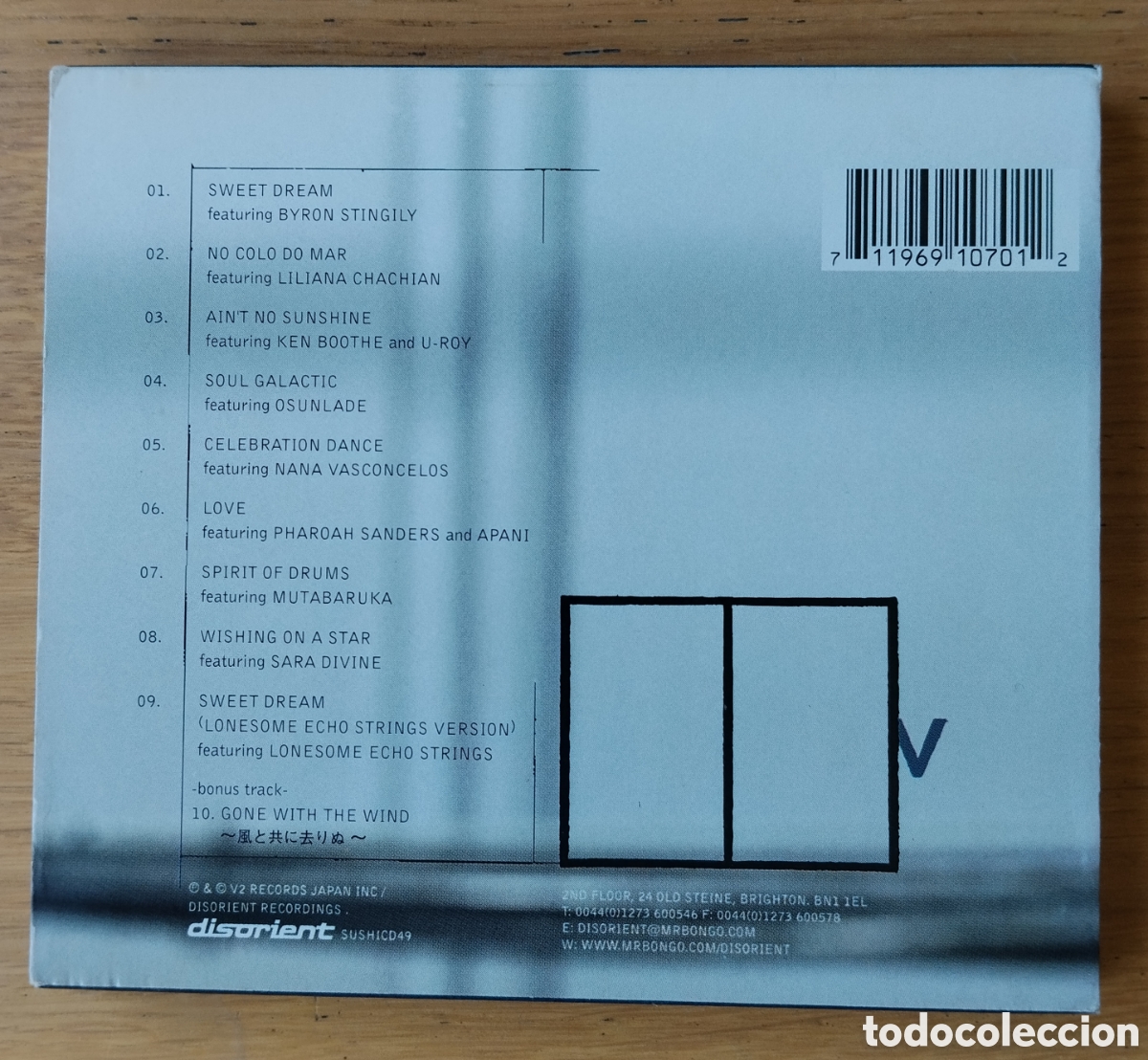 CDs de m&uacute;sica: LONESOME ECHO PRODUCTION: &rdquo;SILVER OCEAN&rdquo; CD 2003 - BROKEN BEAT - Foto 2