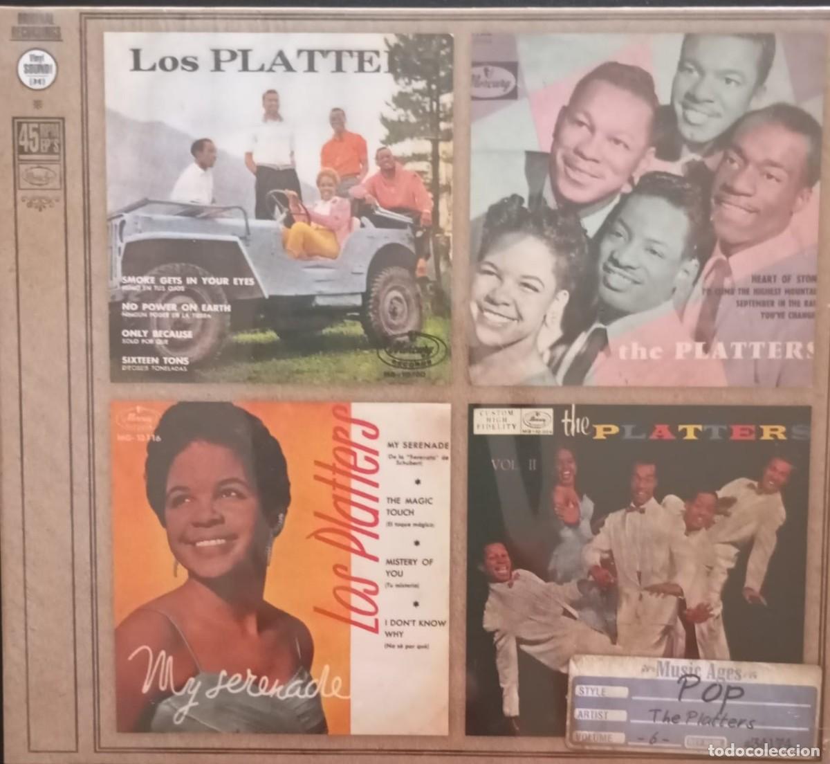 CDs de m&uacute;sica: THE PLATTERS - 6- MUSIC AGES - POP - DIGIPACK - PRECINTADO