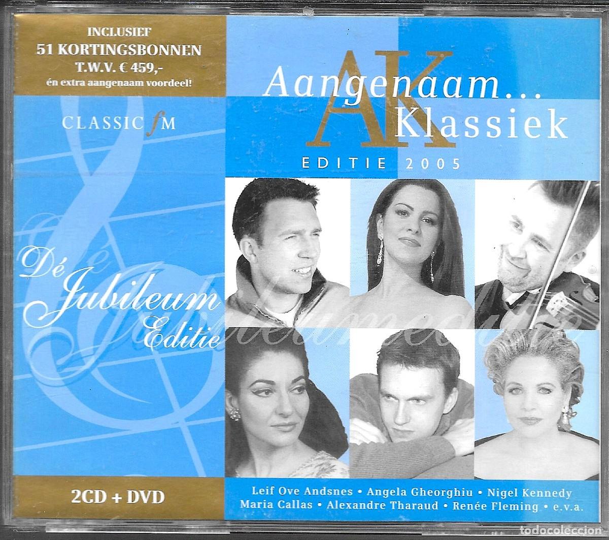 CDs de m&uacute;sica: 2 CD'S + 1 DVD + LIBRETO. 29 SINFONIAS + 22 V&Iacute;DEOS DE JUBILEUM EDITIE. AANGEN KLASSIEKAAM