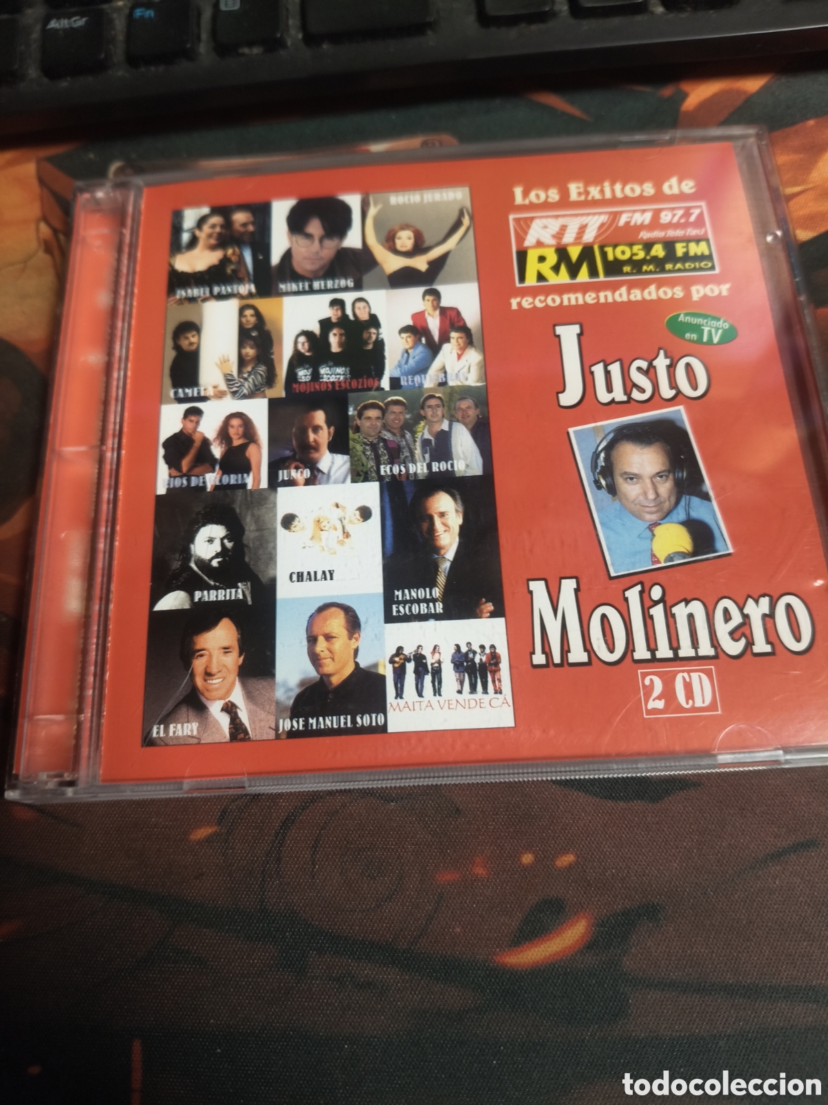 CDs de m&uacute;sica: Los &eacute;xitos de justo molinero - CD