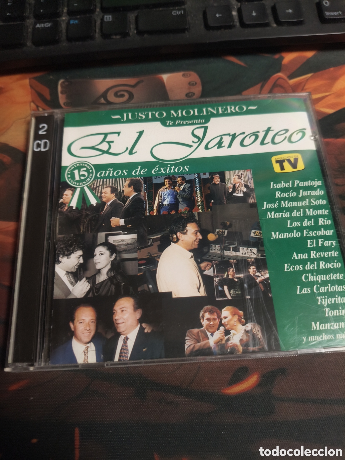CDs de m&uacute;sica: El jaroteo 15 a&ntilde;os de &eacute;xitos - CD