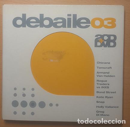 CDs de m&uacute;sica: DE BAILE 03 Snap, INXS, chicane, armand van helden... Incluye dvd
